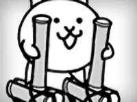 Stilts Cat