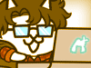 Hacker Geek Cat (Evolved Form)
