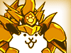 Golden Kabuto Cat (Evolved Form)
