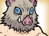 Inosuke Hashibira CC (Evolved Form)